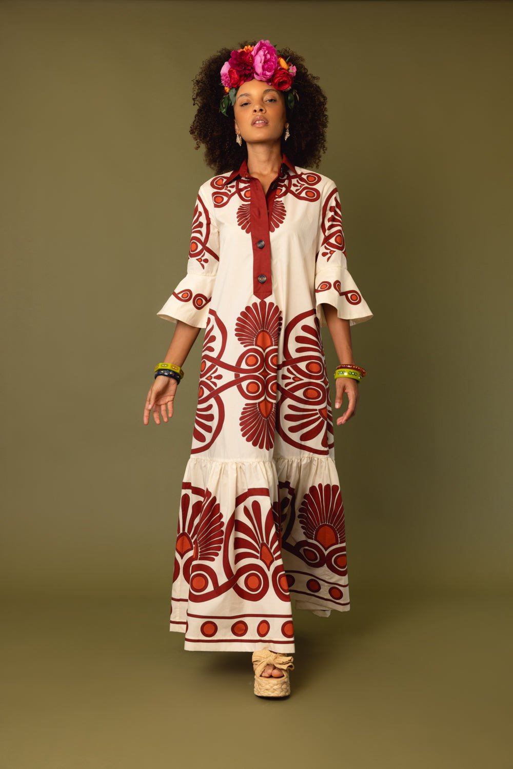 LA DOUBLEJ-ARTEMIS DRESS - MEDALLION PLACÉE-