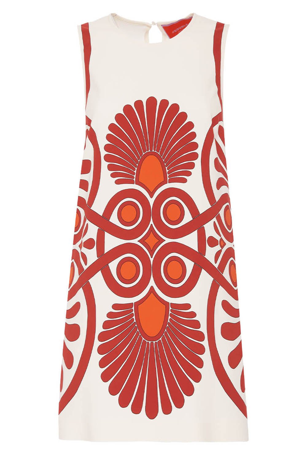 LA DOUBLEJ-STRETCH TUNIC - MEDALLION PLACÉE-