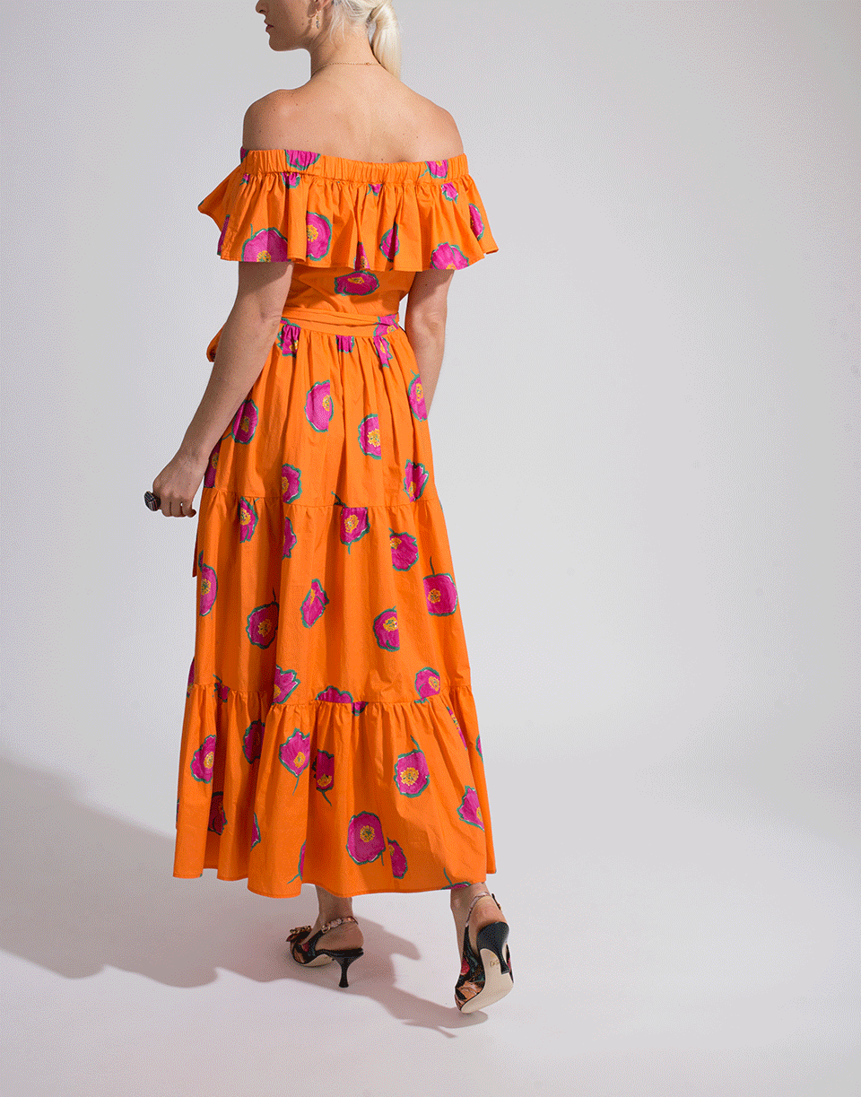 LA DOUBLEJ-Off Shoulder Maxi Yacht Dress-