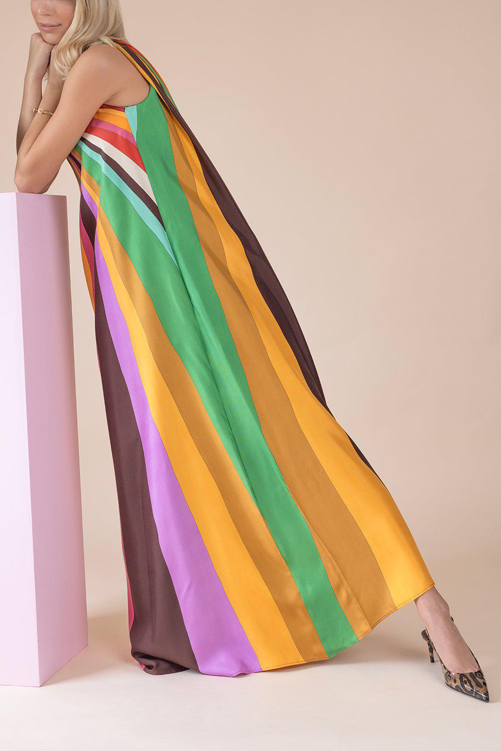 LA DOUBLEJ-Roy Dress - Rainbow-