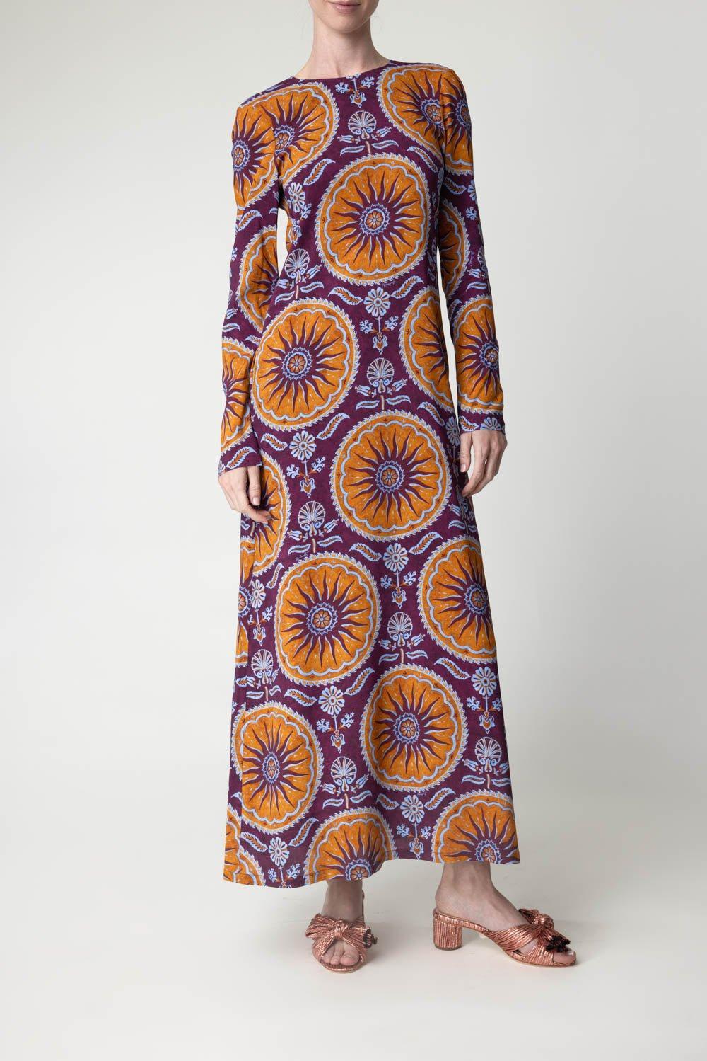 LA DOUBLEJ-Swing Dress - Sovereign Purple-