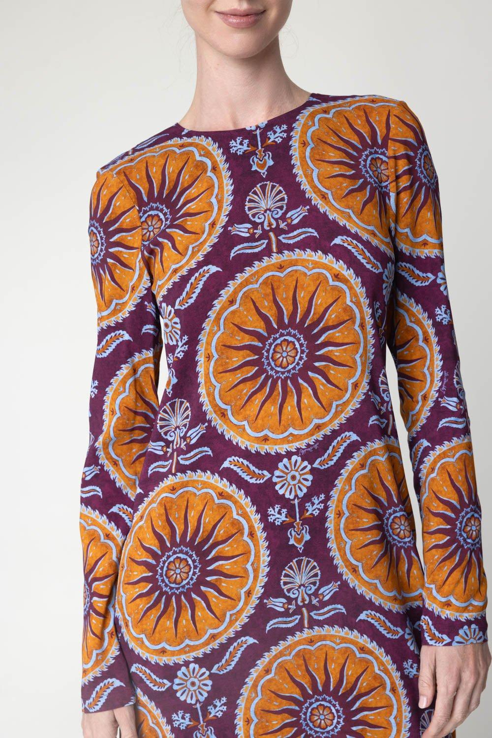 LA DOUBLEJ-Swing Dress - Sovereign Purple-