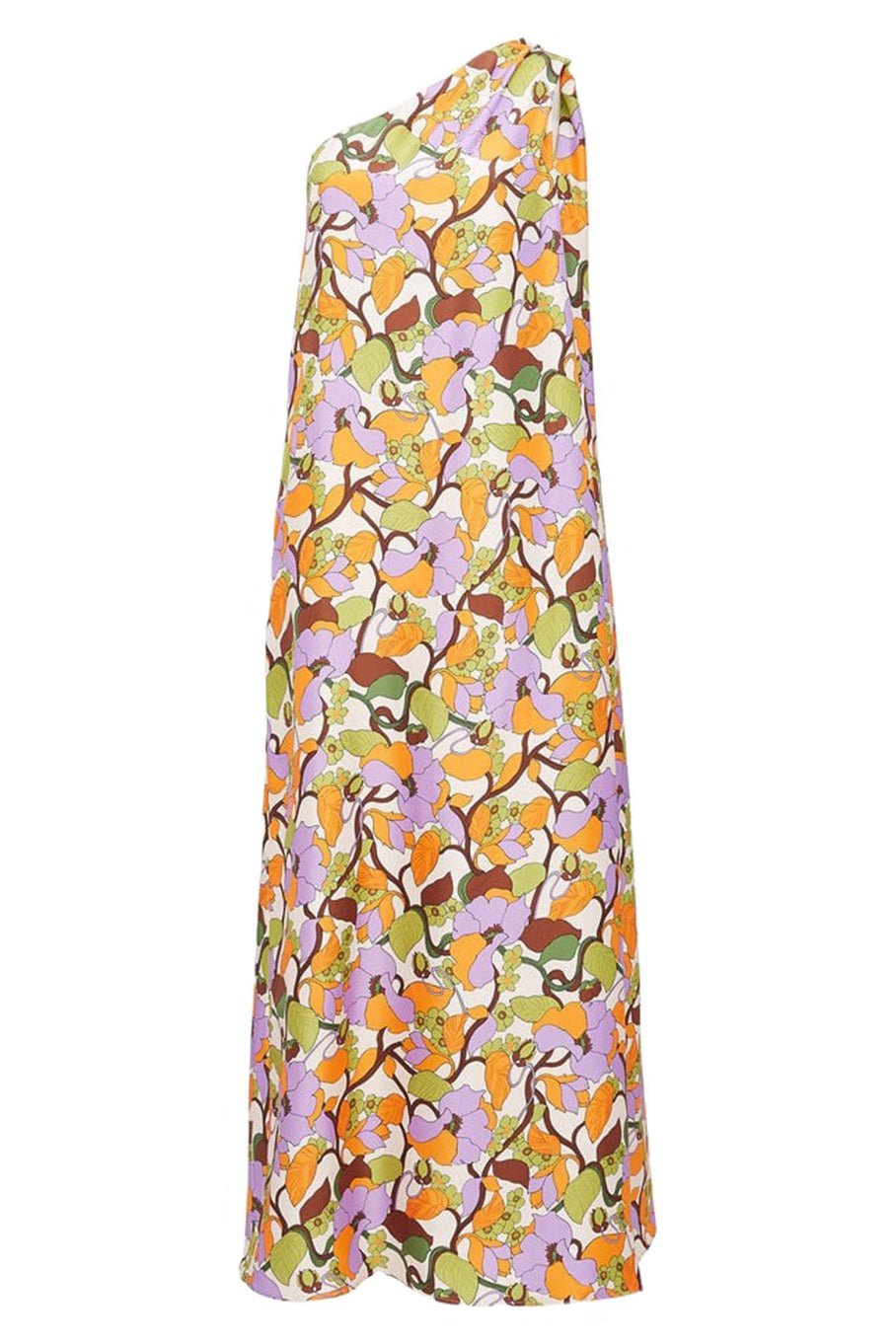 LA DOUBLEJ-Roy Dress - Vines Bianco-