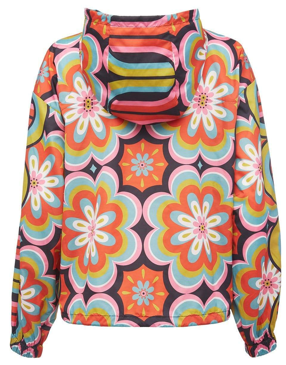 LA DOUBLEJ-Ciccio Rosso in Acqua Nylon Wind Breaker-