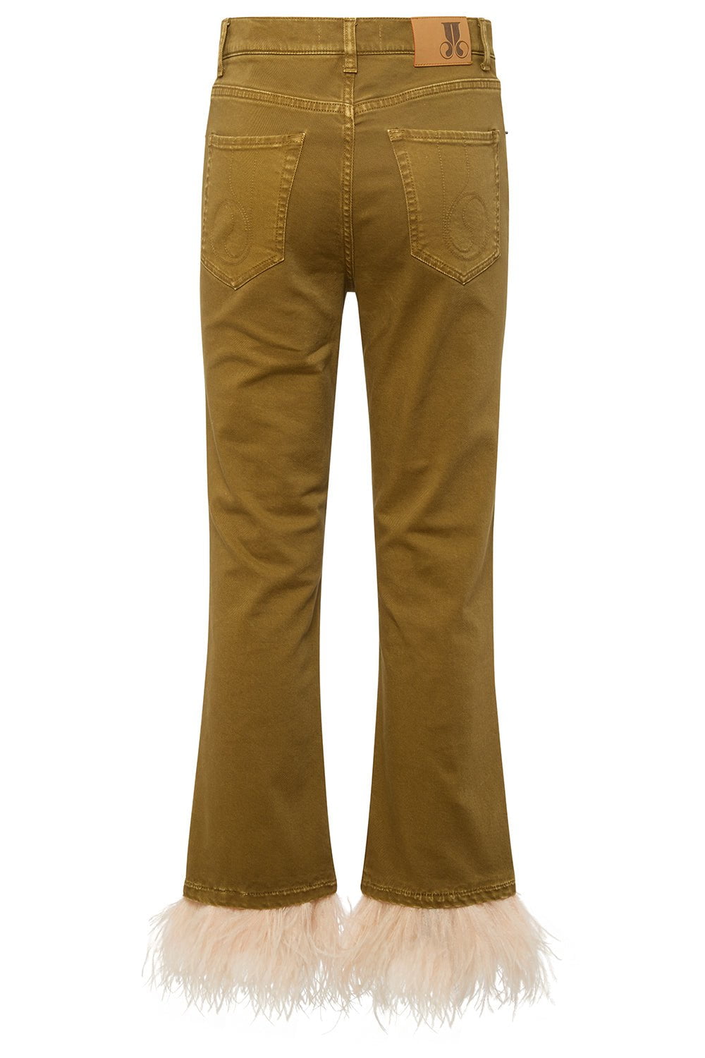 LA DOUBLEJ-Fancy Crop Jeans-