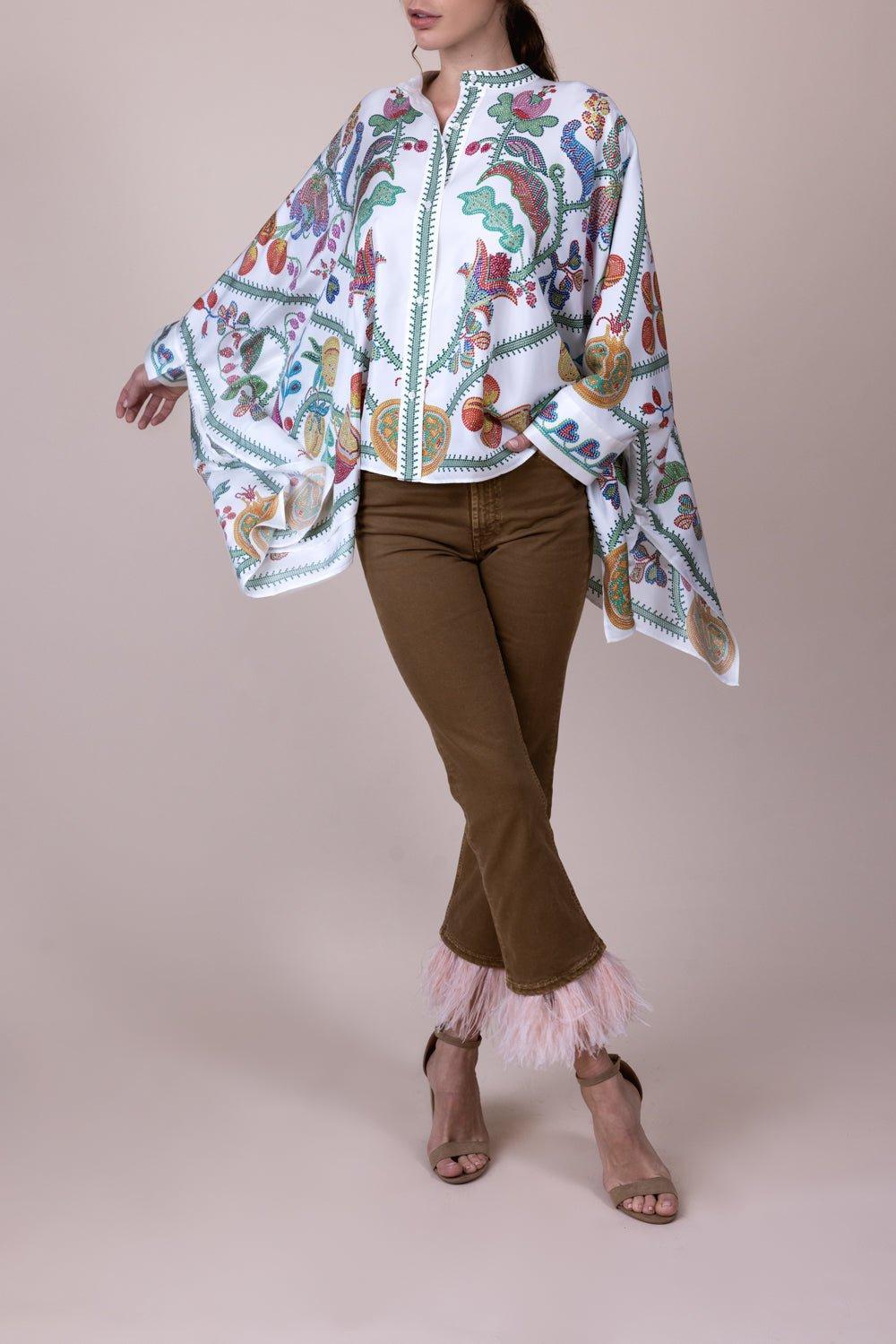LA DOUBLEJ-Fancy Crop Jeans-