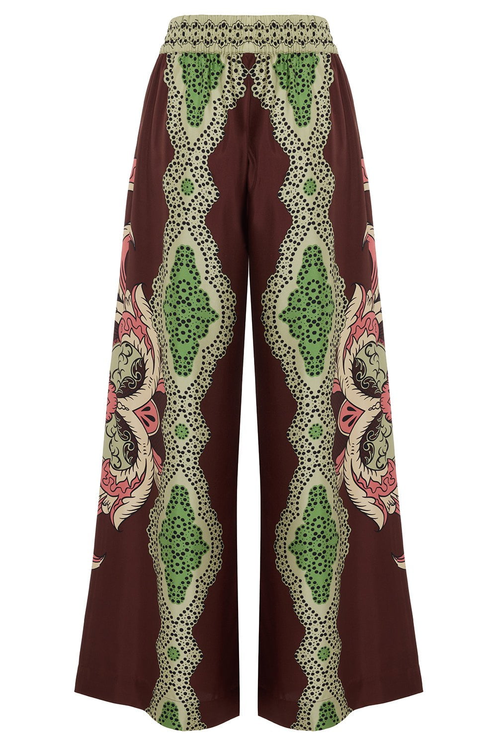 LA DOUBLEJ-Palazzo Pants - Portal Placée Brown-