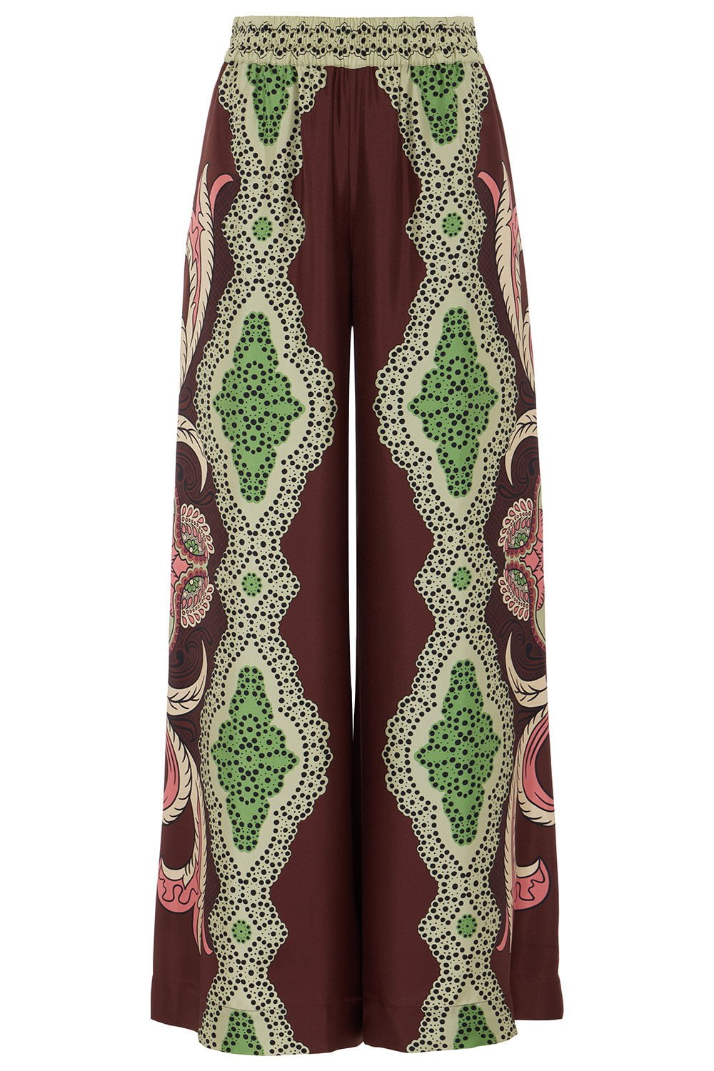 LA DOUBLEJ-Palazzo Pants - Portal Placée Brown-