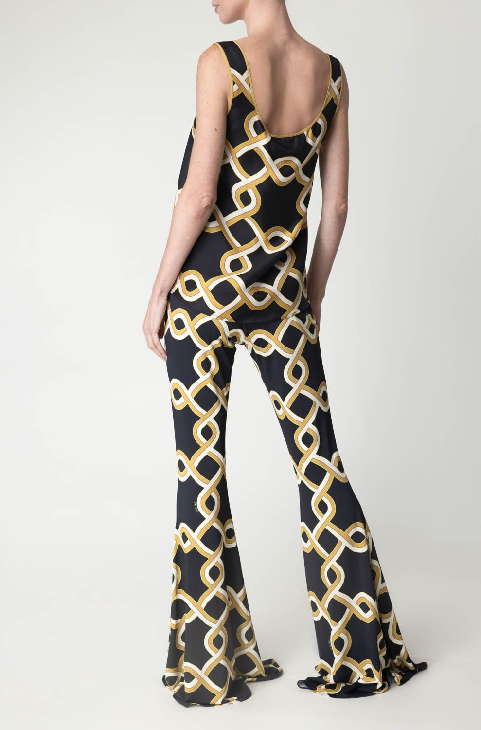 LA DOUBLEJ-Saturday Night Pants - Tackle Black-