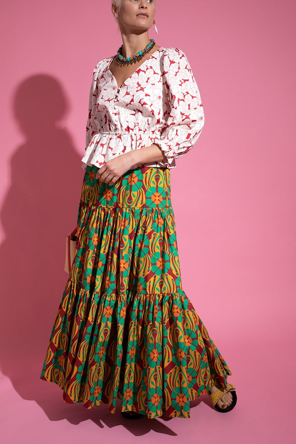 LA DOUBLEJ-Big Skirt - Clover-