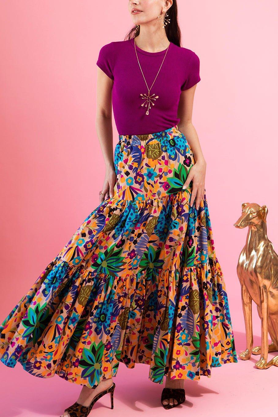 LA DOUBLEJ-Popline Skirt-