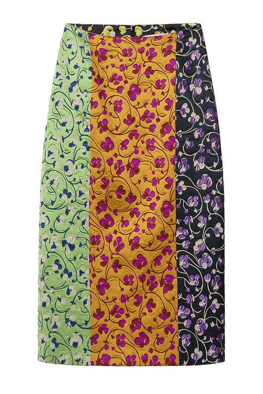 Pencil Midi Skirt-HONEYSKL-XS-CLOTHINGSKIRTMIDI-LA DOUBLEJ