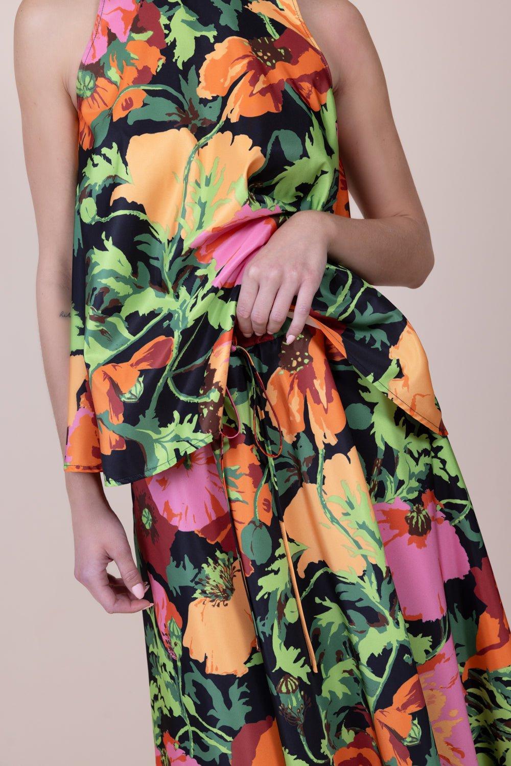 LA DOUBLEJ-Drawstring Skirt-
