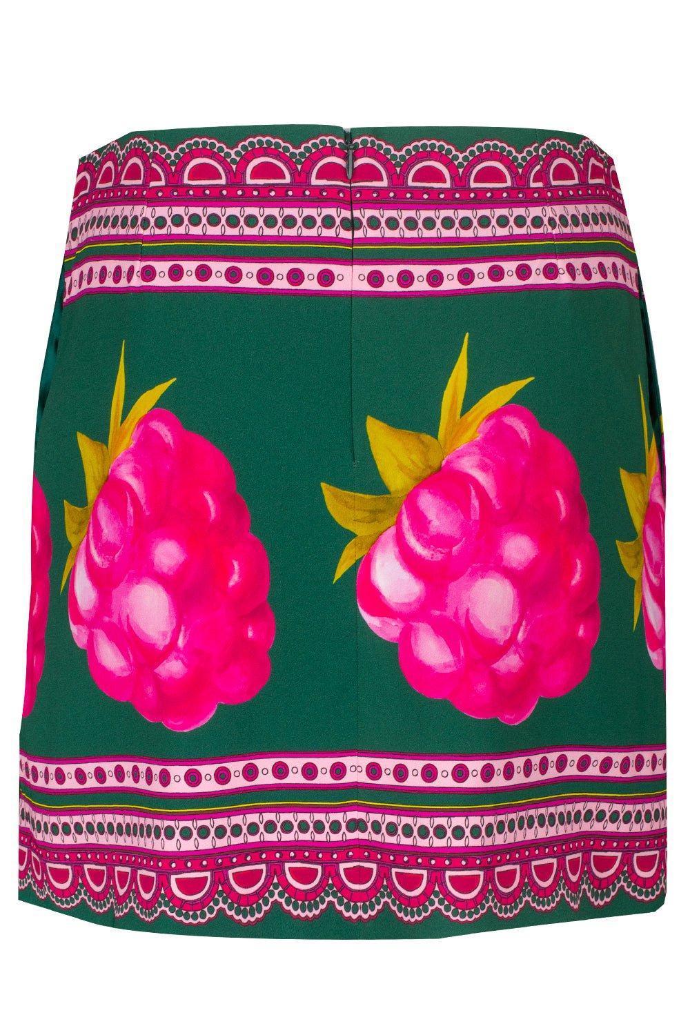 LA DOUBLEJ-Foulard Mini Skirt - Lamponi-