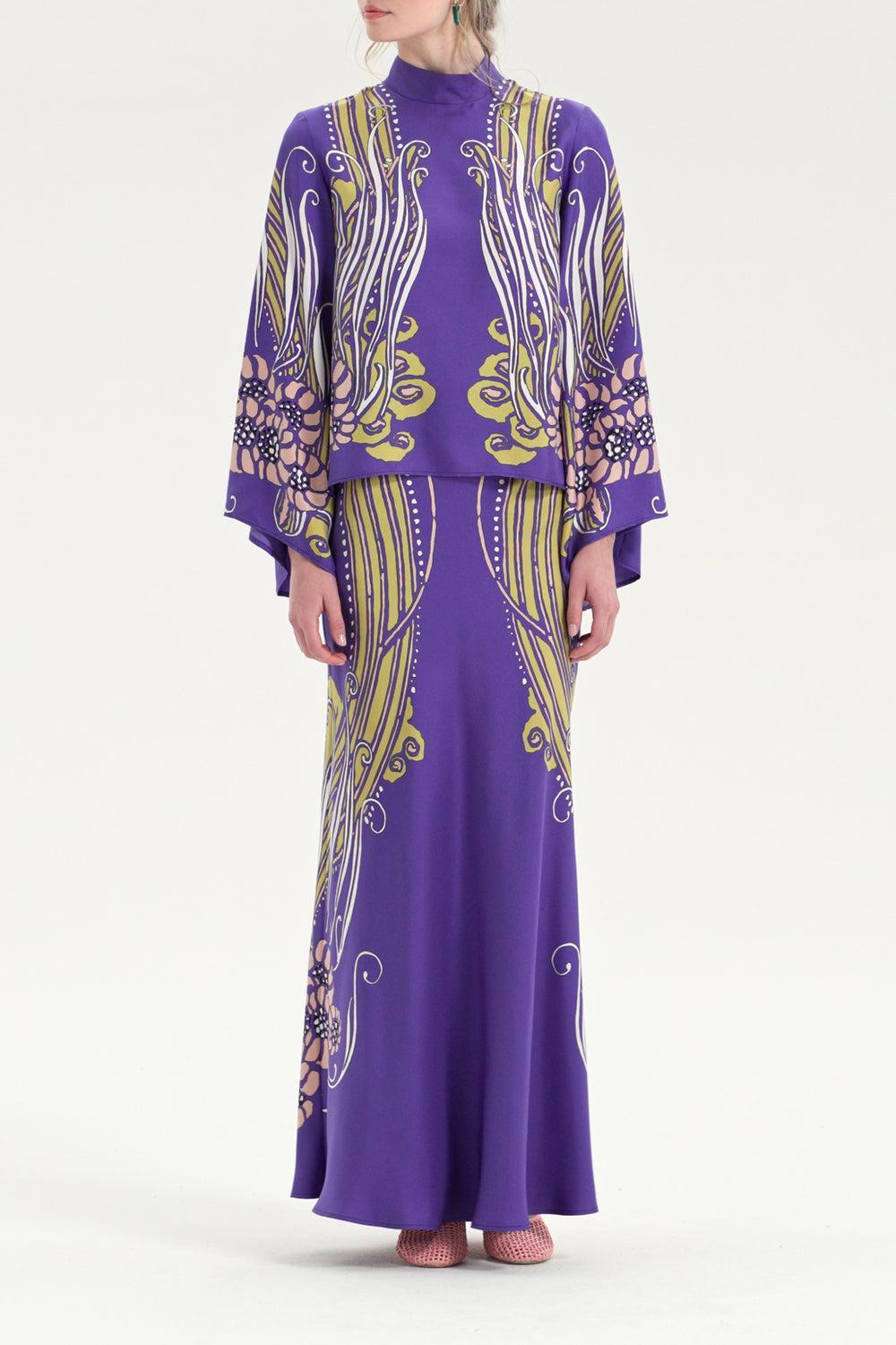 Make An Exit Top - Atlantis Placee-ATLANTIS-XS-CLOTHINGTOPBLOUSE-LA DOUBLEJ