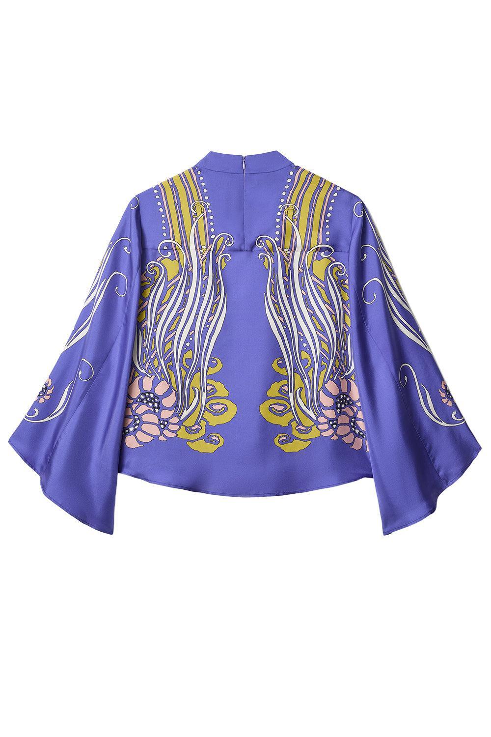 Make An Exit Top - Atlantis Placee-ATLANTIS-XS-CLOTHINGTOPBLOUSE-LA DOUBLEJ