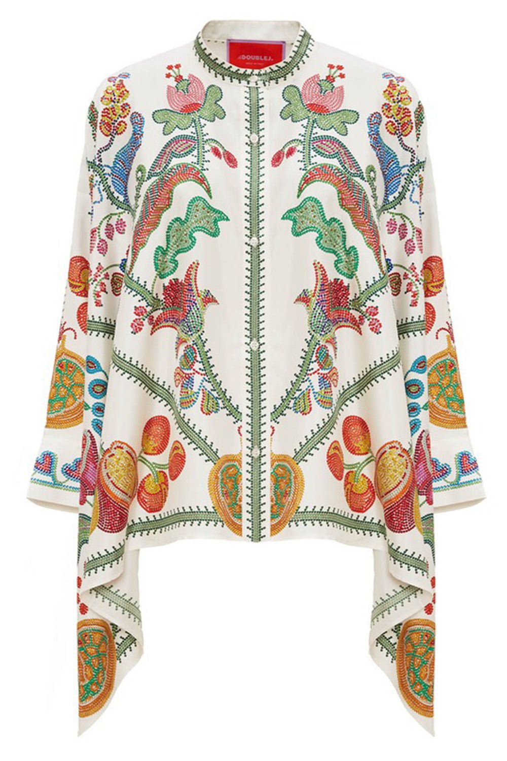 LA DOUBLEJ-Foulard Shirt - Grenadilla-