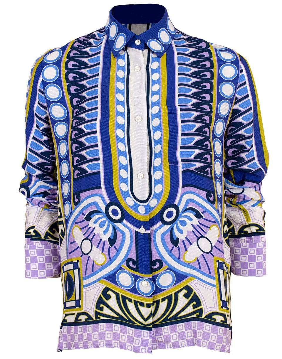 LA DOUBLEJ-Ittica Print Boy Shirt-