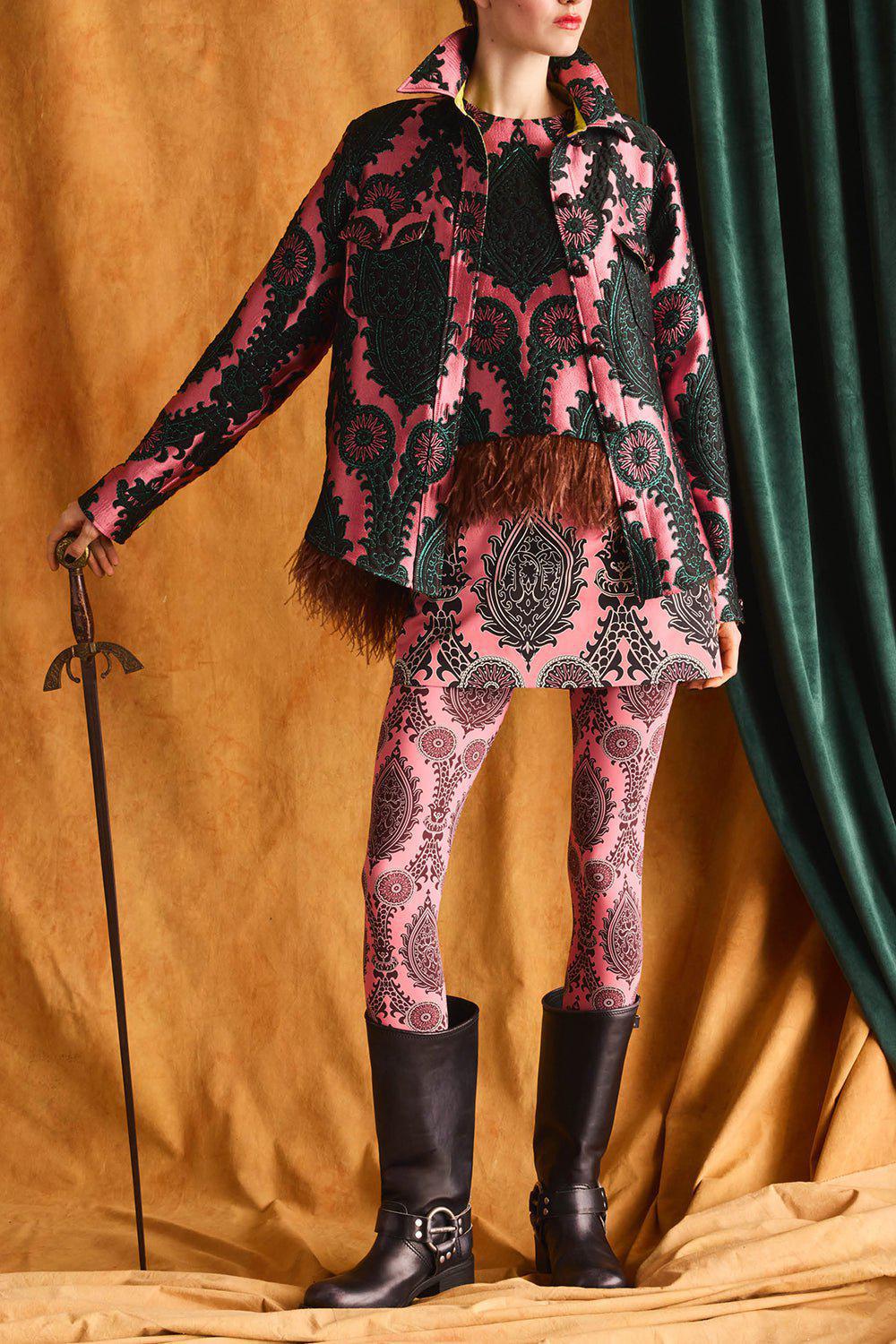 LA DOUBLEJ-La Scala Top - Oltrarno Pink-