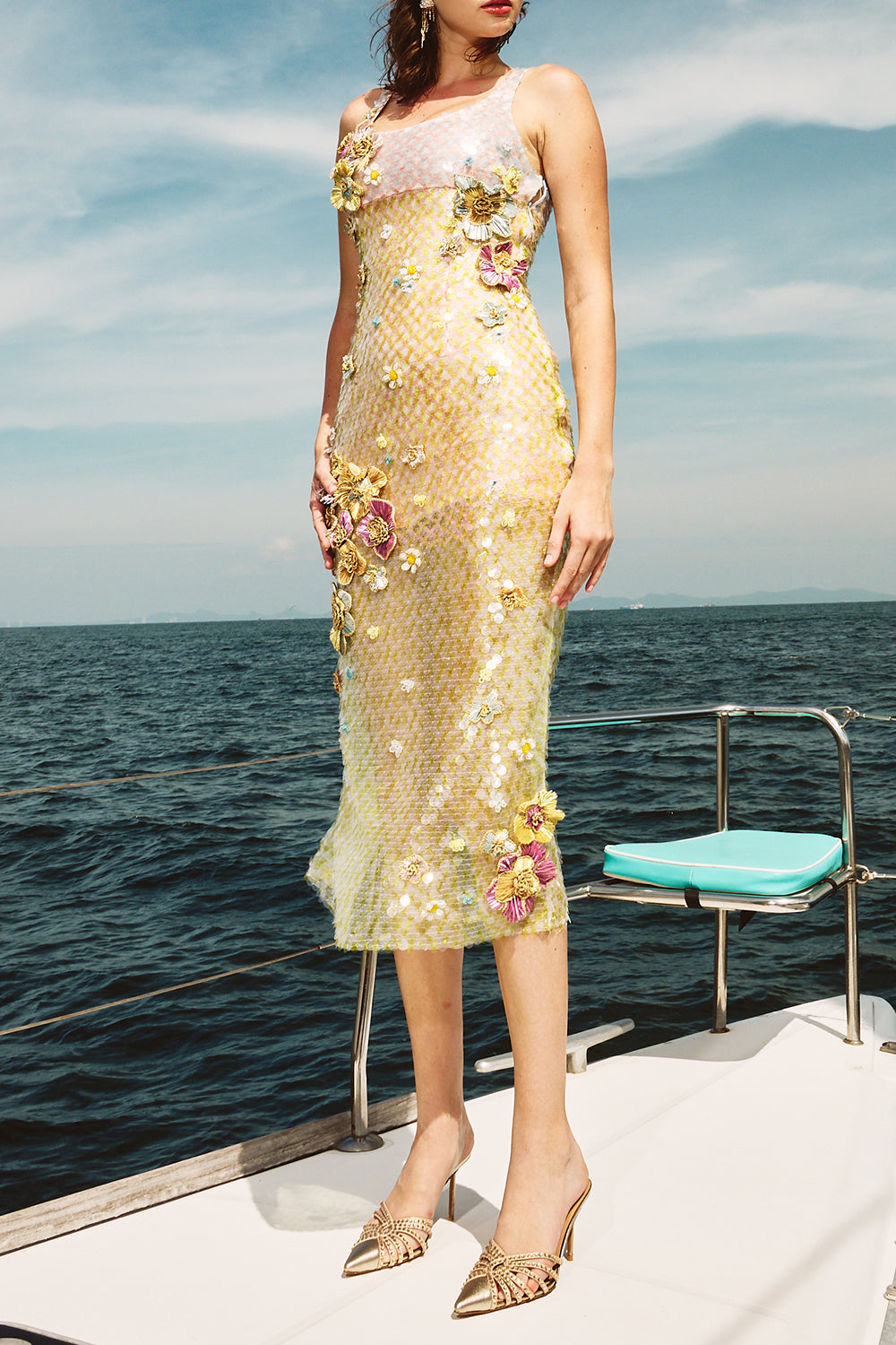  Sunset Bloom Maxi Dress-YELLOW-XS-CLOTHINGDRESSCOCKTAIL-LA FUORI 
