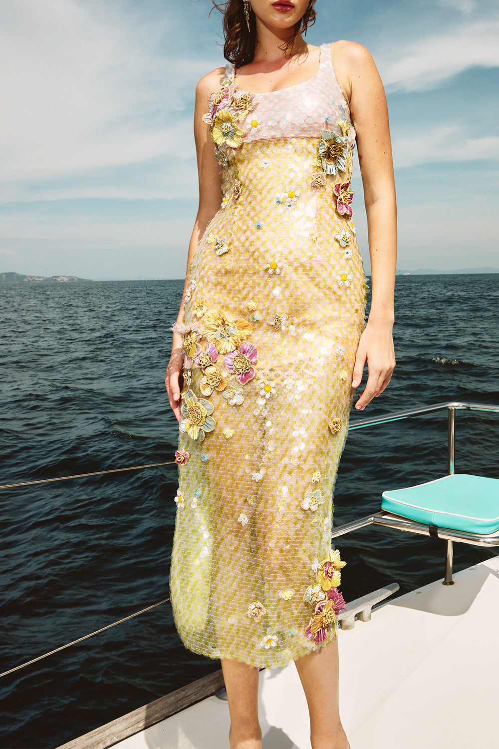  Sunset Bloom Maxi Dress-YELLOW-XS-CLOTHINGDRESSCOCKTAIL-LA FUORI 