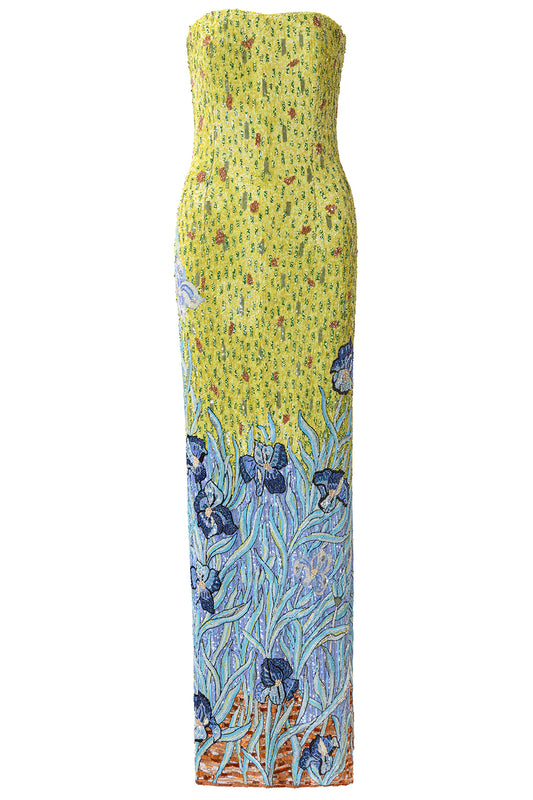 Serenade Maxi Dress-GREEN-XS-CLOTHINGDRESSGOWN-LA FUORI