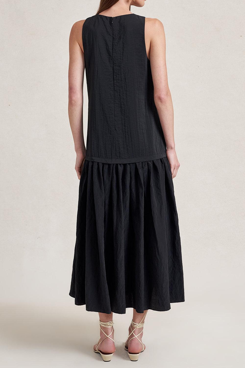 Cornelia Dress - Black-BLACK-XS-CLOTHINGDRESSCASUAL-LA LIGNE