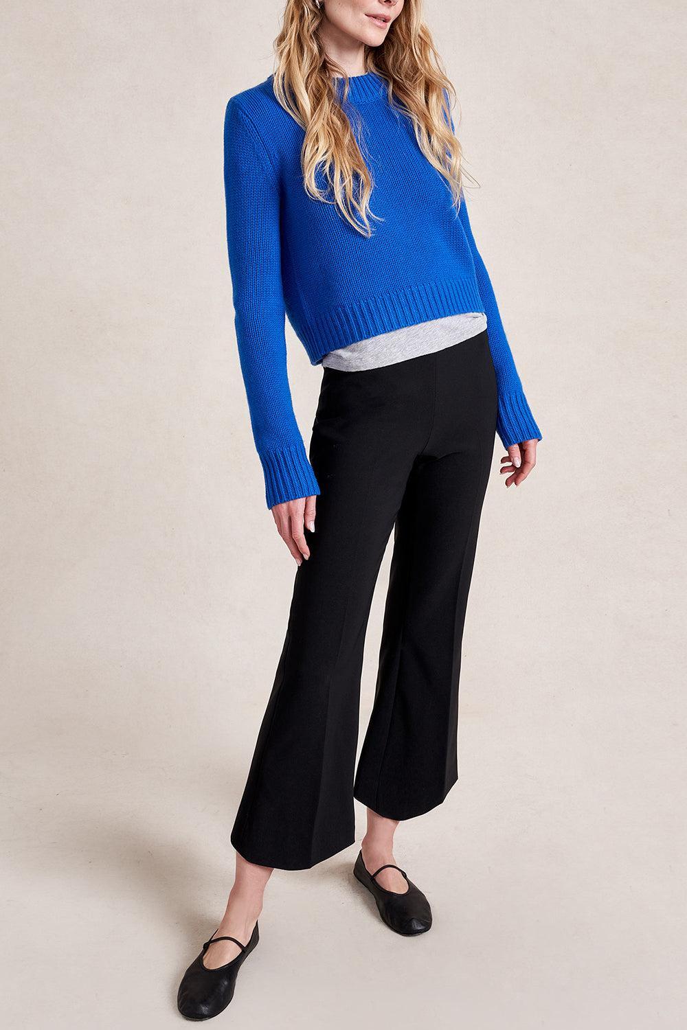 Gaia Trouser - Black-BLACK-XS-CLOTHINGPANTSLIM FIT-LA LIGNE