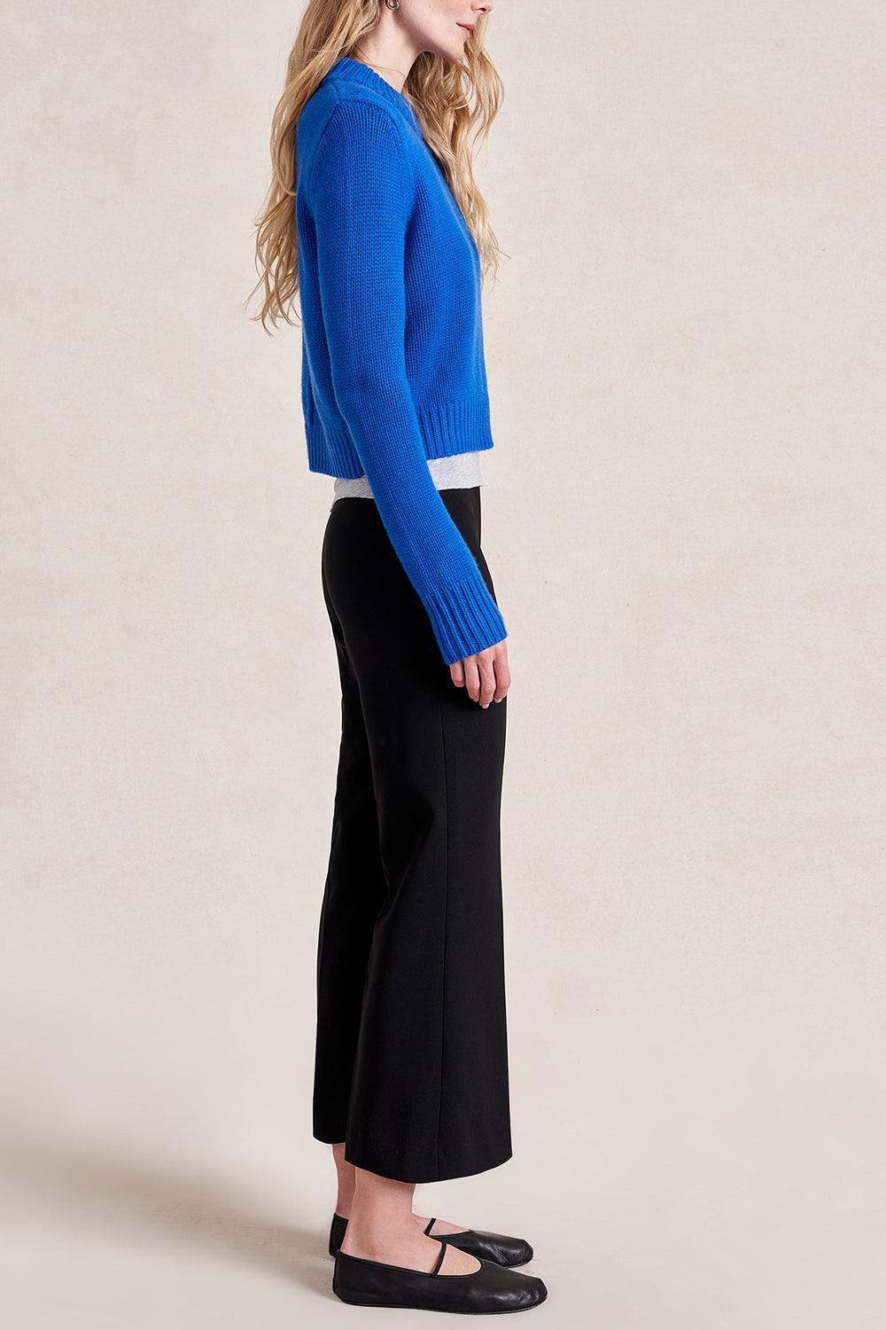 Gaia Trouser - Black-BLACK-XS-CLOTHINGPANTSLIM FIT-LA LIGNE