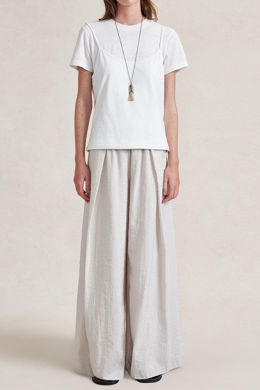 Crosby Pant - Stone-WHITE-XS-CLOTHINGPANTWIDE LEG-LA LIGNE