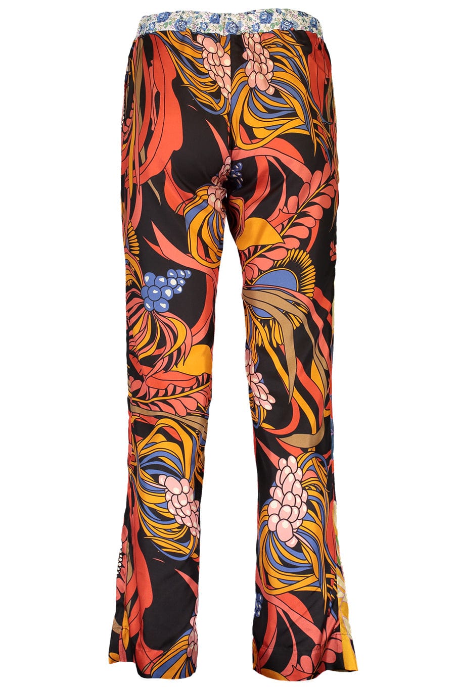 LA PRESTIC OUISTON-Lucky Contrast Waistband Pant-