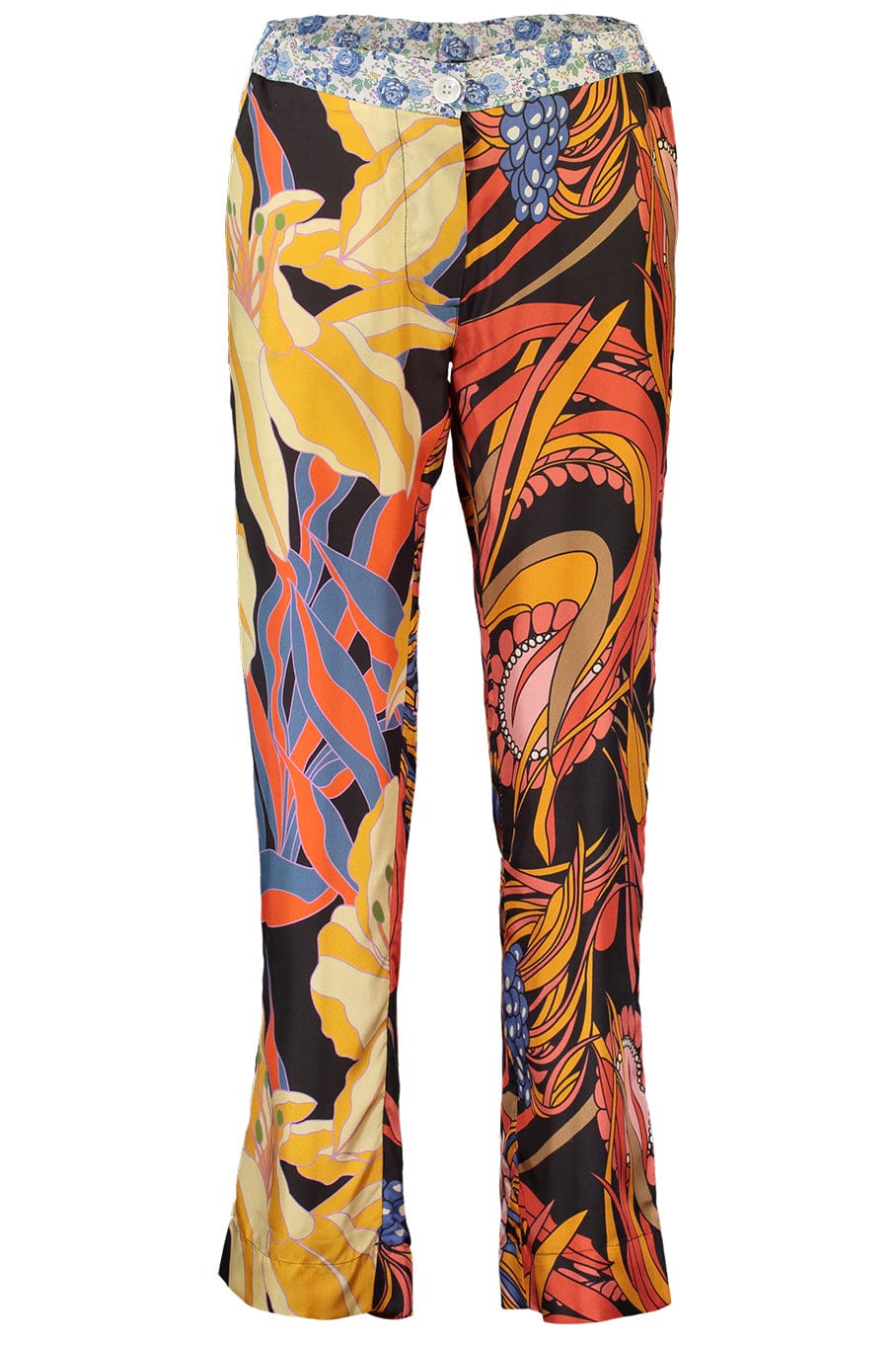 LA PRESTIC OUISTON-Lucky Contrast Waistband Pant-