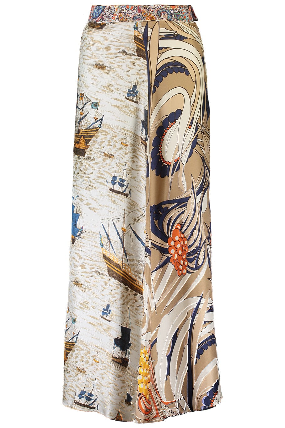 LA PRESTIC OUISTON-Paralong Maxi Skirt-