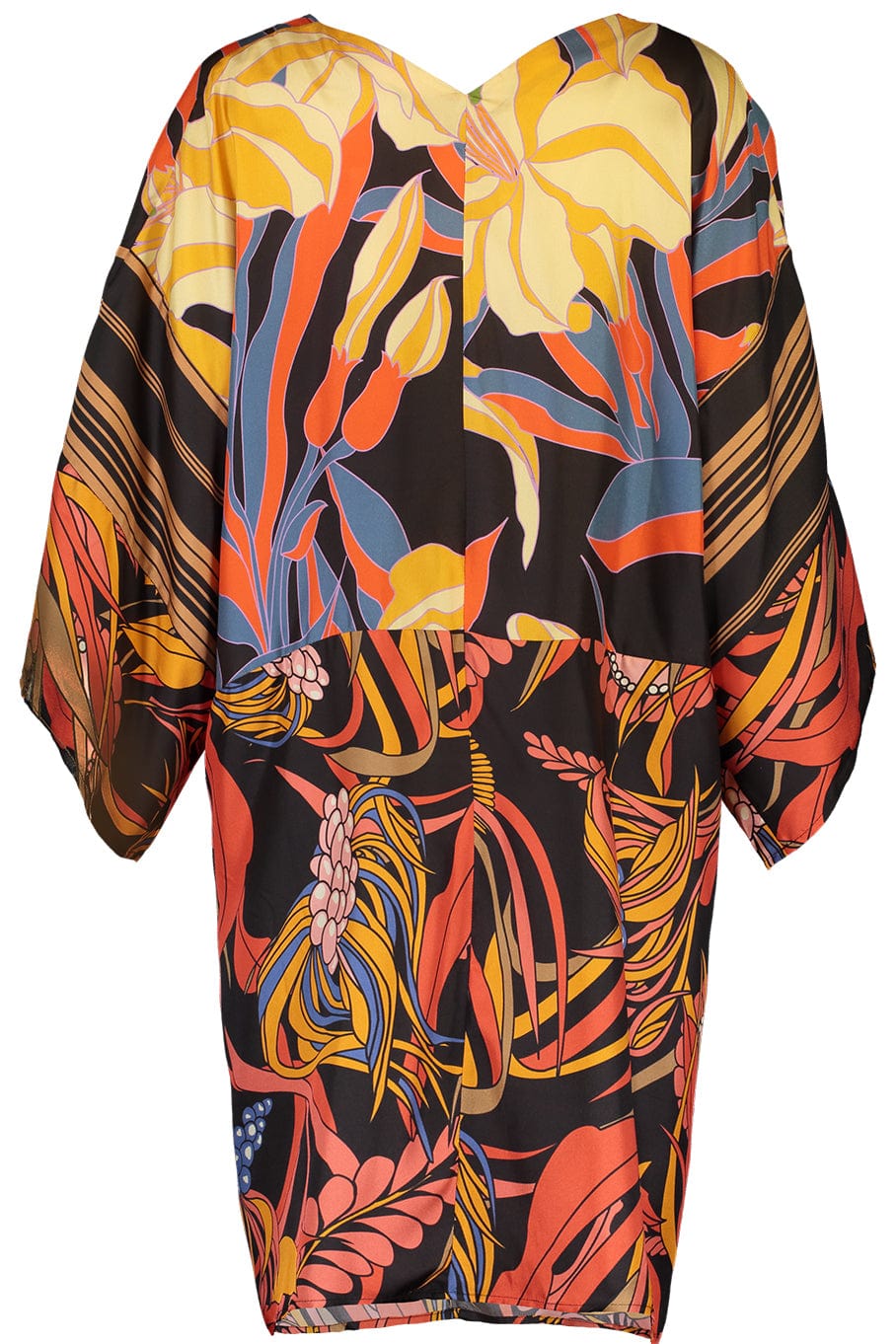 LA PRESTIC OUISTON-Kimono V Plage Silk Kimono-