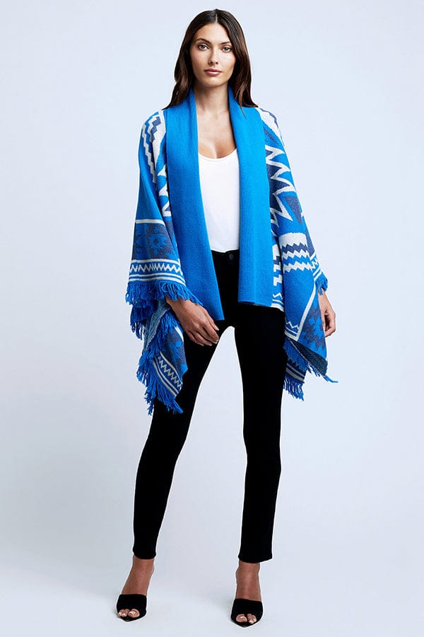 L'AGENCE-Austin Jacquard Cape-
