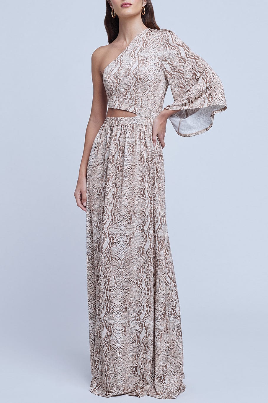 L'AGENCE-Fontana One Shoulder Dress-