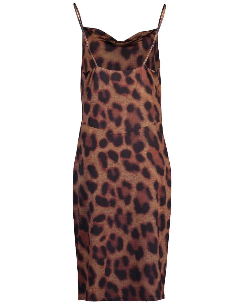 L'AGENCE-Tami Cowl Neck Slip Dress-