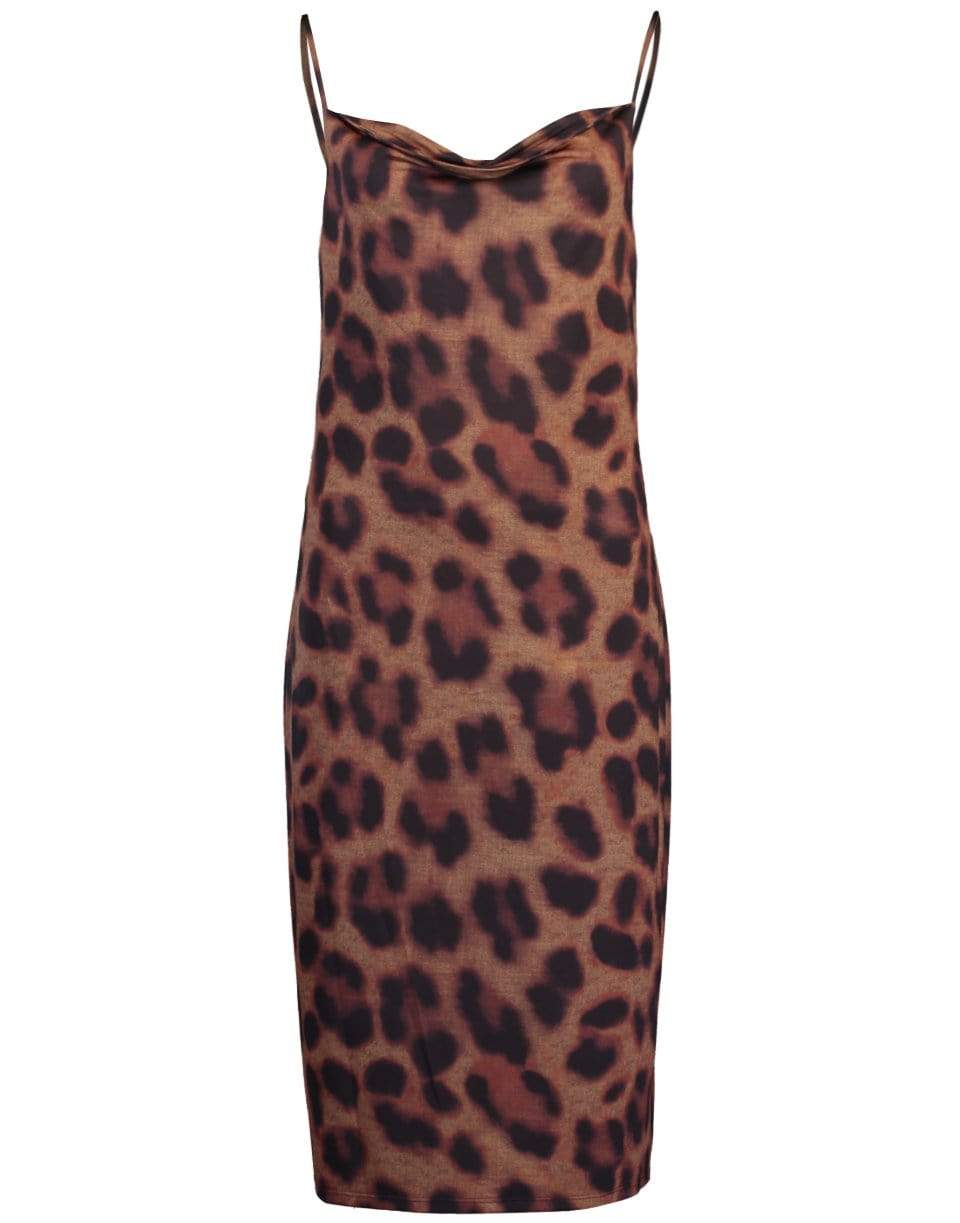L'AGENCE-Tami Cowl Neck Slip Dress-