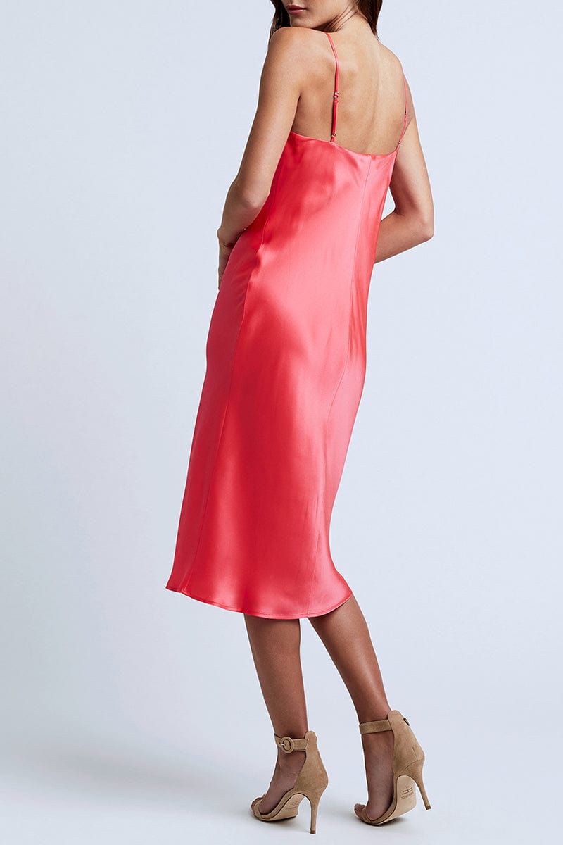 L'AGENCE-Jodie V Neck Slip Dress-