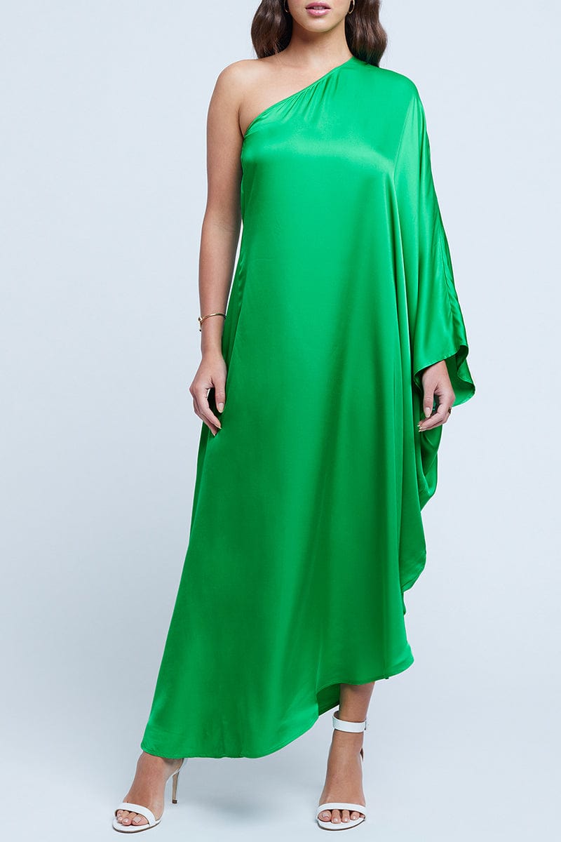 L'AGENCE-Selena One Shoulder Dress-