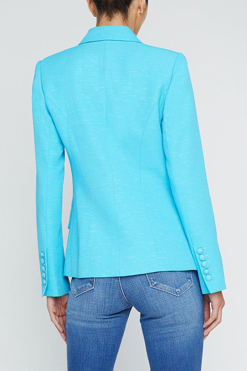L'AGENCE-Kenzie Blazer - Blue Atoll-