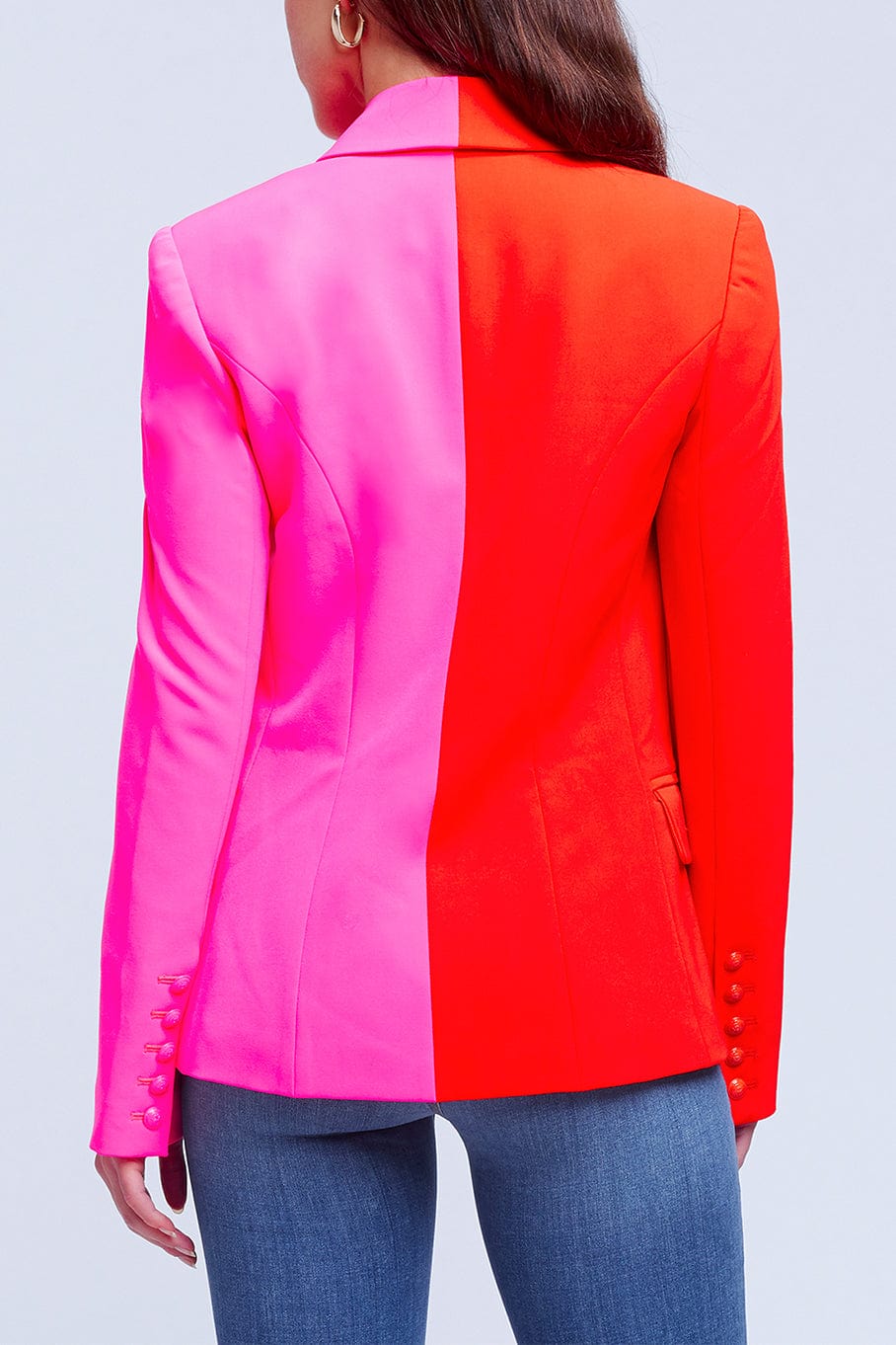 L'AGENCE-Kenzie Double Breasted Blazer-