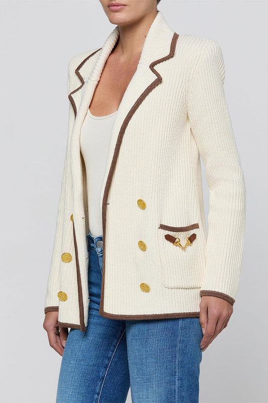 Ranch Blazer-CREAM-XS-CLOTHINGJACKETBLAZERS-L'AGENCE