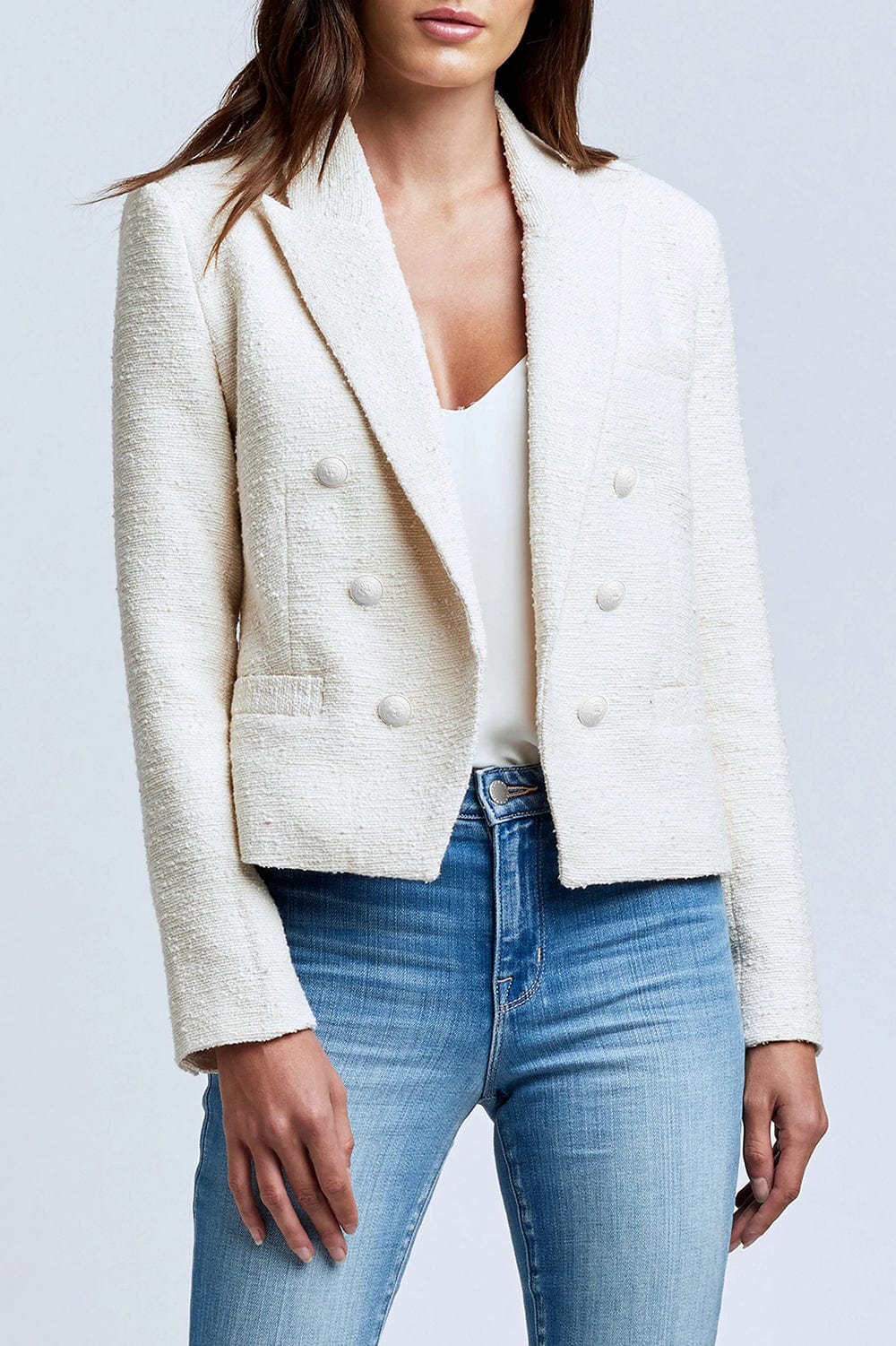 L'AGENCE-Brooke Double Breasted Blazer-