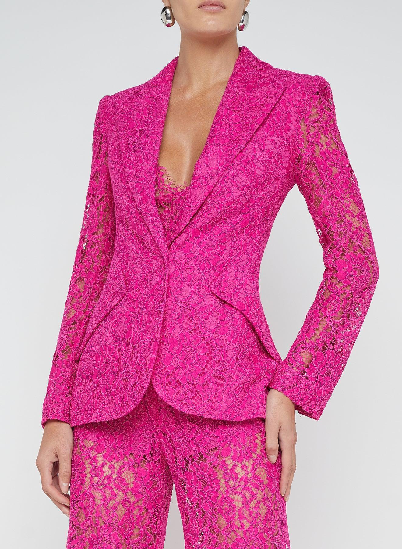 Chamberlain Blazer - Light Ruby-LT RUBY-2-CLOTHINGJACKETBLAZERS-L'AGENCE