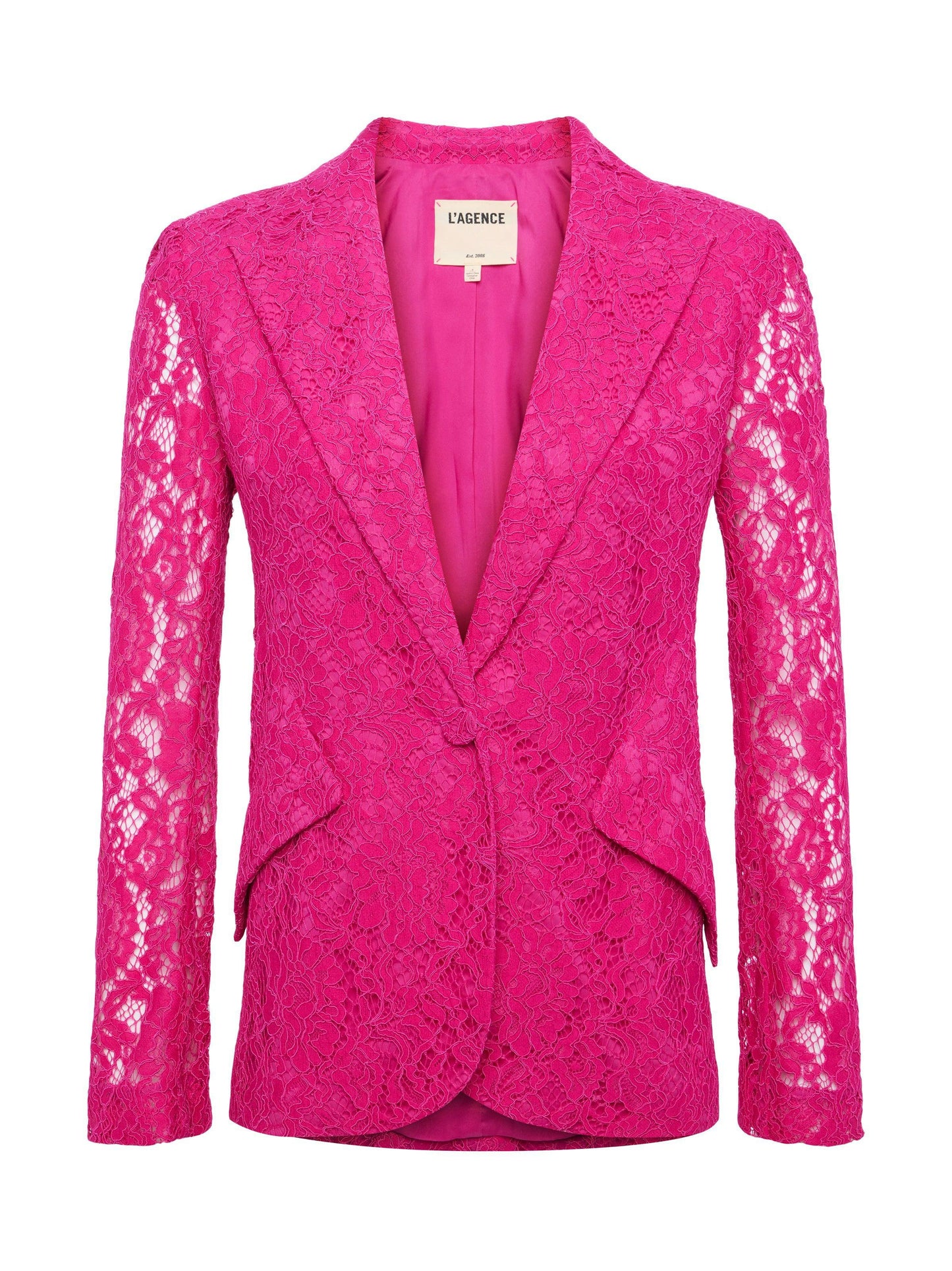 Chamberlain Blazer - Light Ruby-LT RUBY-2-CLOTHINGJACKETBLAZERS-L'AGENCE