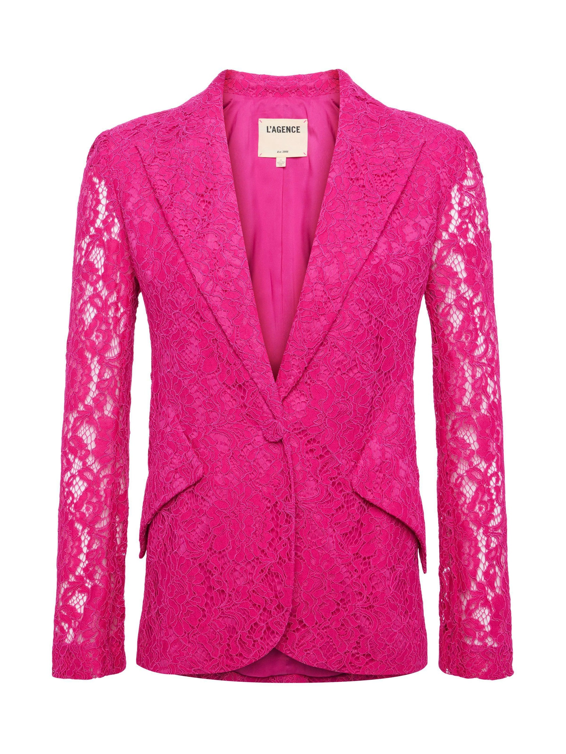 Chamberlain Blazer - Light Ruby-LT RUBY-2-CLOTHINGJACKETBLAZERS-L'AGENCE