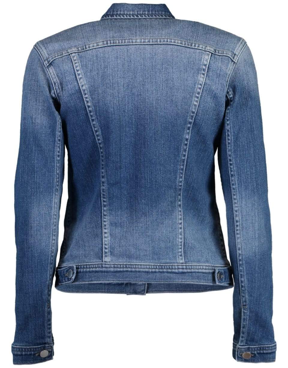 L'AGENCE-Celine Slim Femme Denim Jacket-