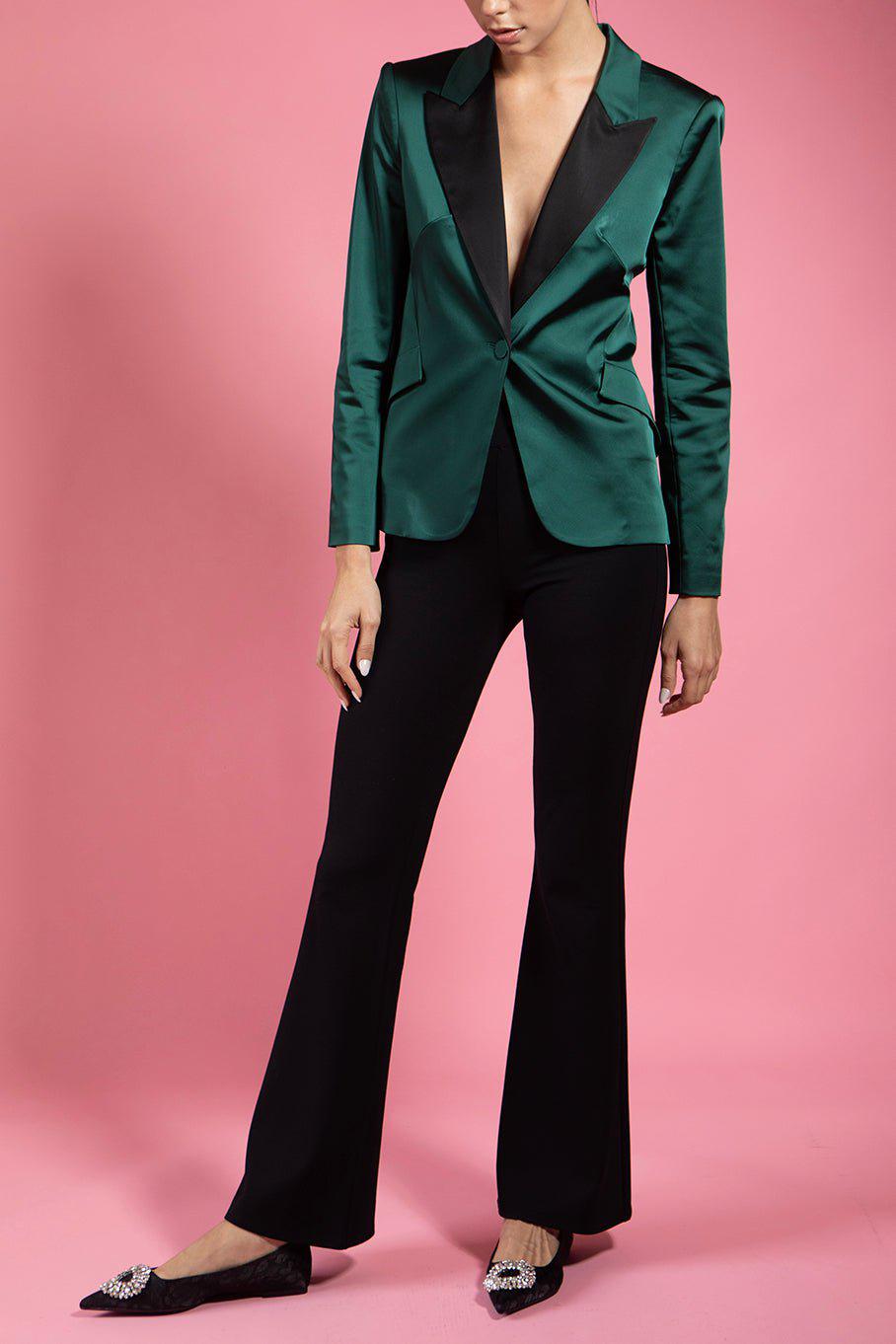 L'AGENCE-Marta Hi-Rise Flare Pant-