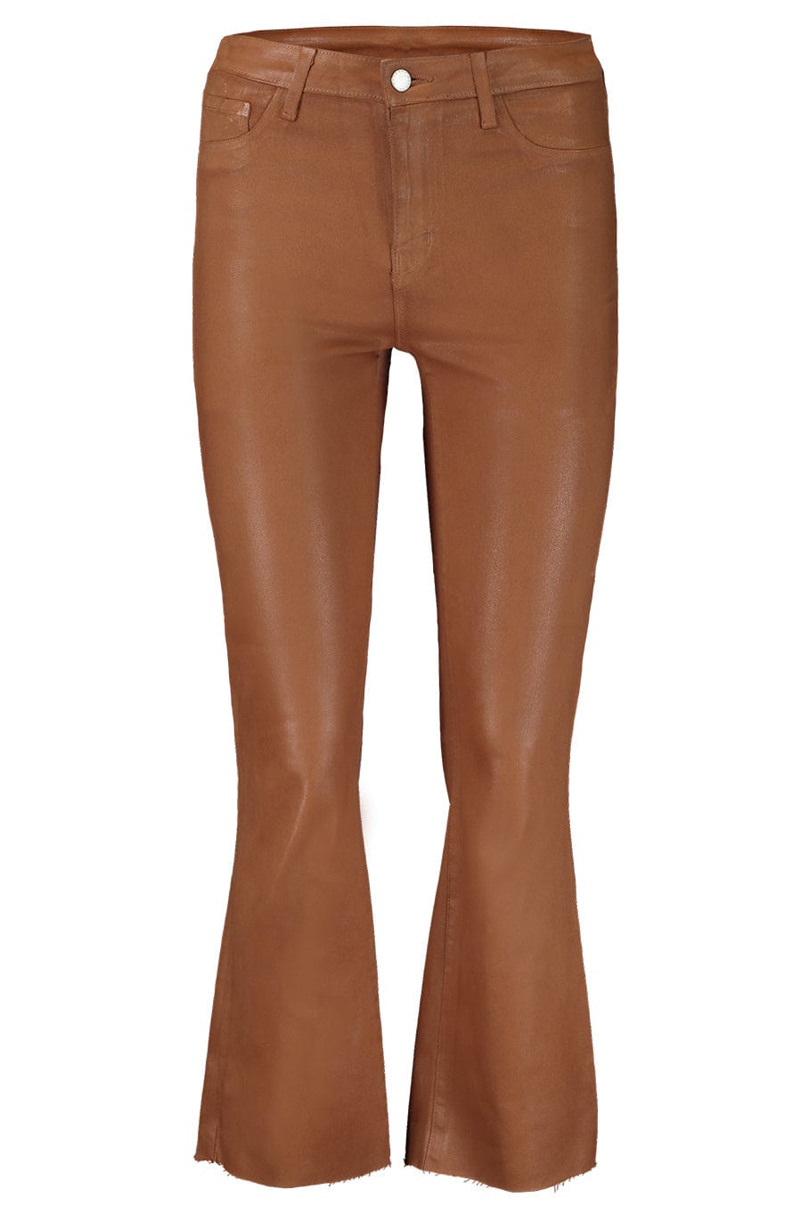 L'AGENCE-Kendra High Rise Crop Flare Jean-